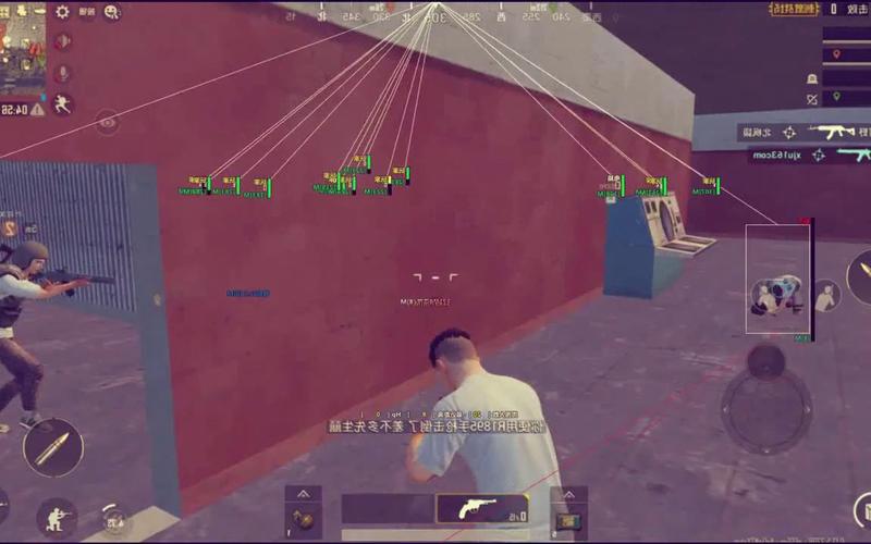 和平精英外挂【啊零直装V1.0】人物绘制透视 掩体子弹追踪 预判自瞄扫车  内透人物上色 全部枪械美化